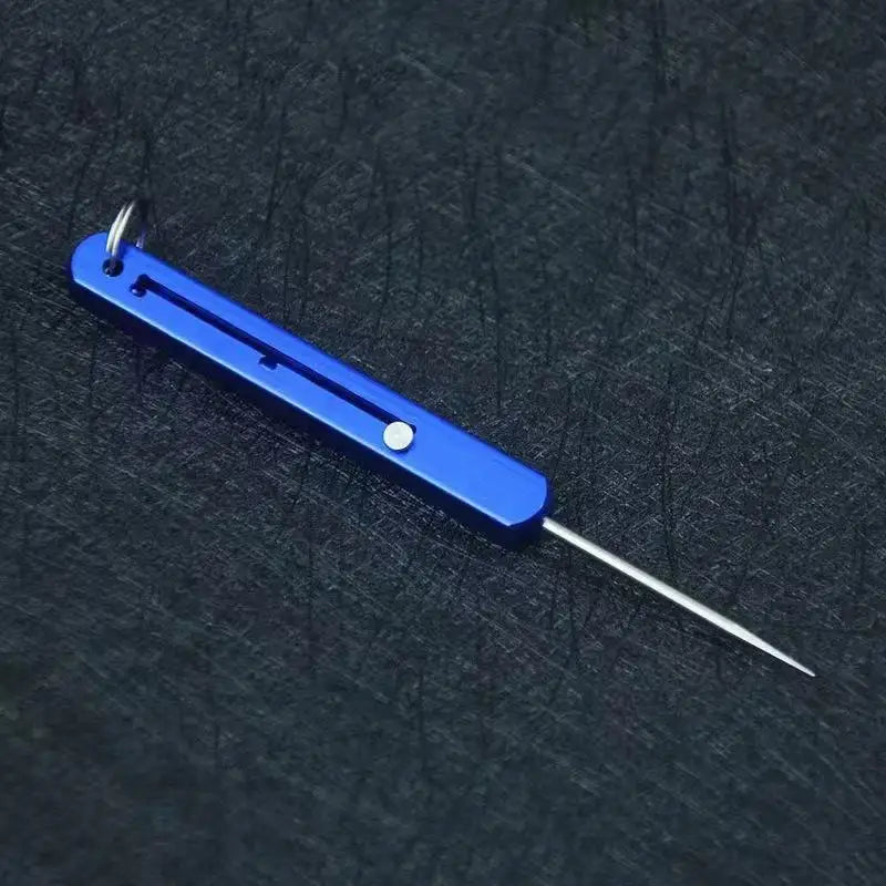 Reusable Retractable Metal Toothpick with Keychain | 3-Gear