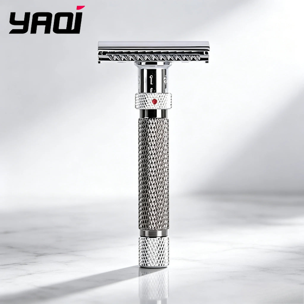Yaqi The Final Cut Adjustable Safety Razor Chrome Gunmetal