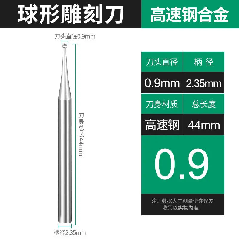 VIBE Tungsten Steel Ball Burr Milling Cutter Rotary Grinding Bit