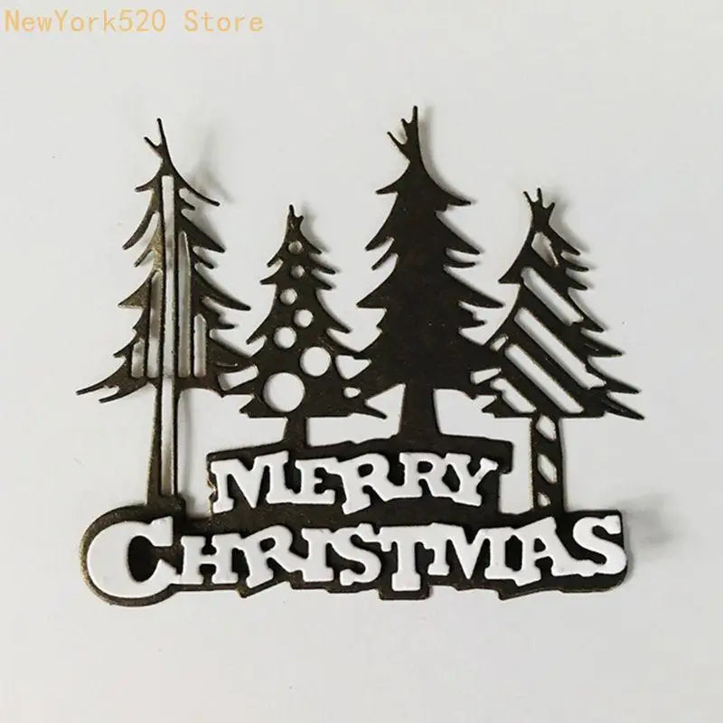 Christmas Tree Metal Cutting Die Stencil – DIY Scrapbooking