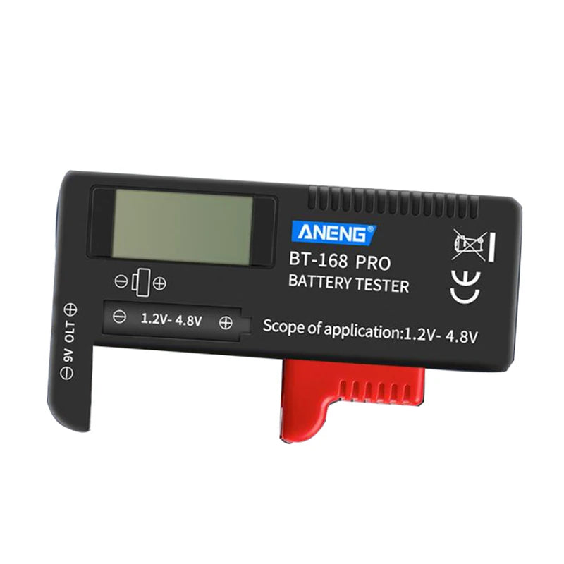 Digital Battery Voltage & Current Tester – AA AAA 9V