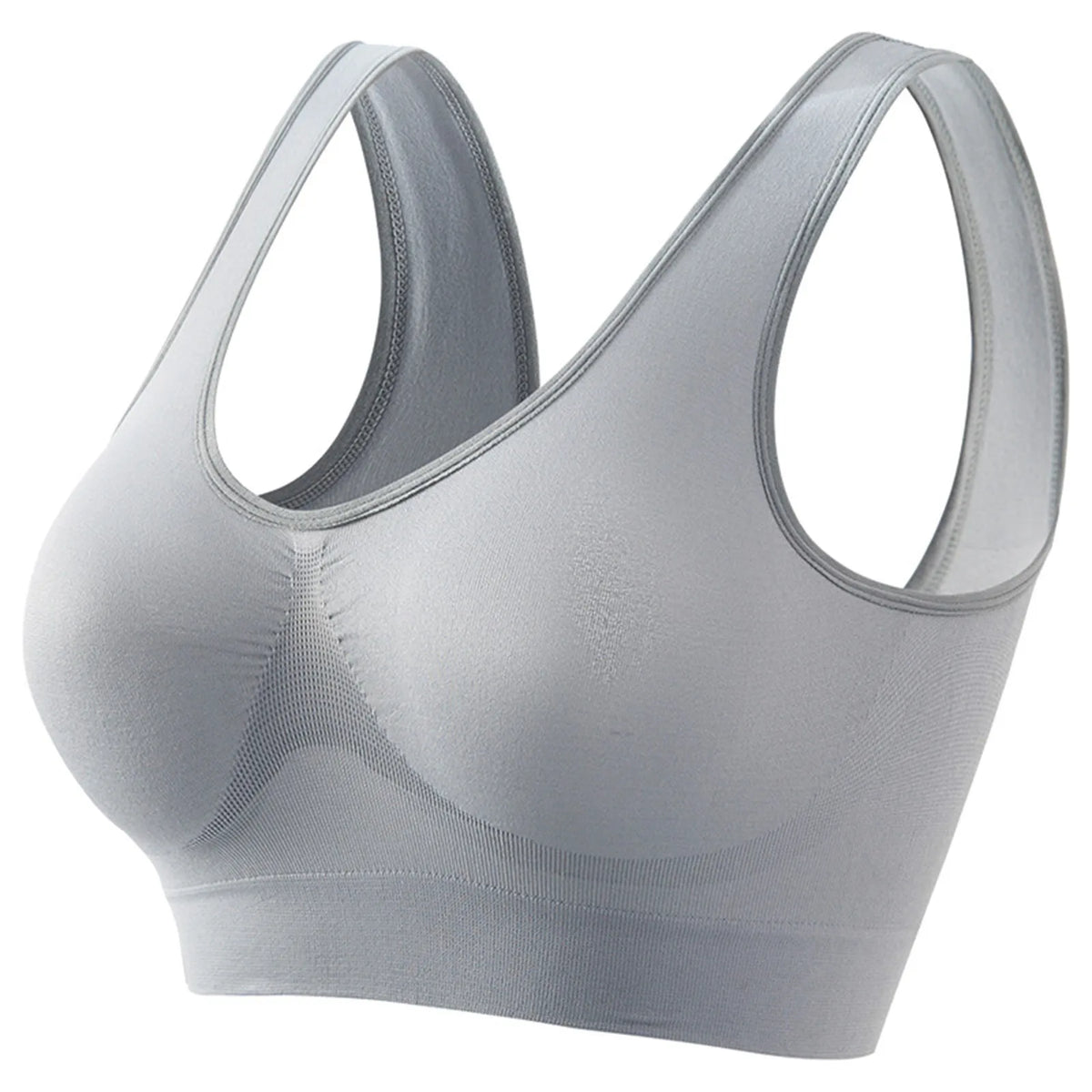 Women's Seamless Wireless Bra Sports Crop Top S–5XL