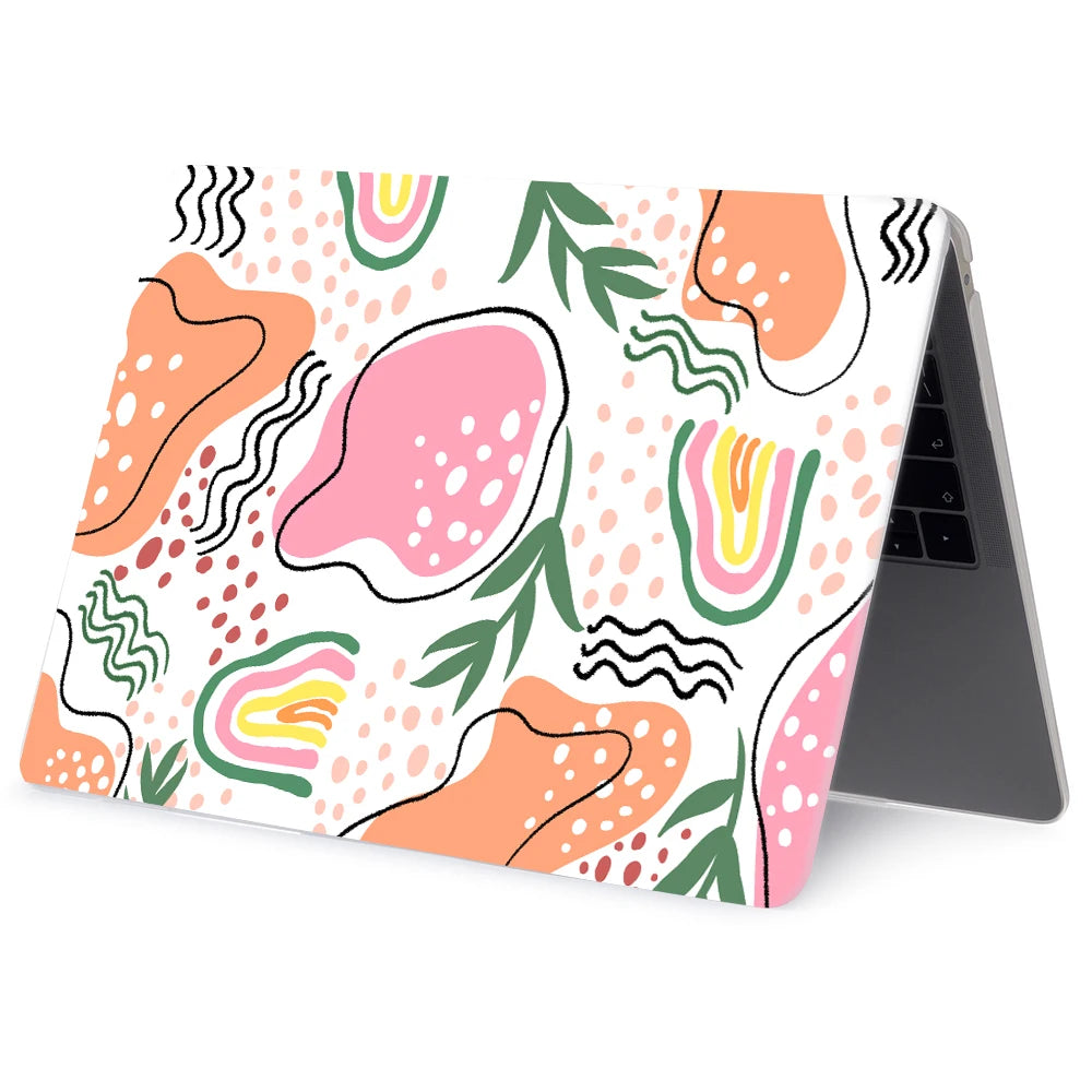 EGYAL MacBook Case – Pro 14 16 & Air 13 15 Graffiti Cover