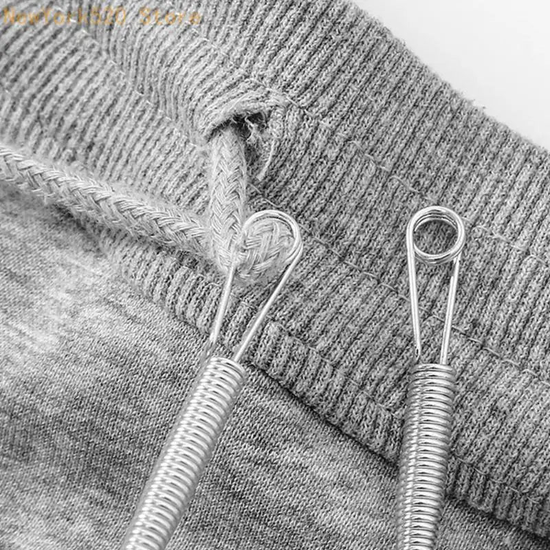 5-Pack Spring Drawstring Threader – Flexible Steel Elastic Cord Tool