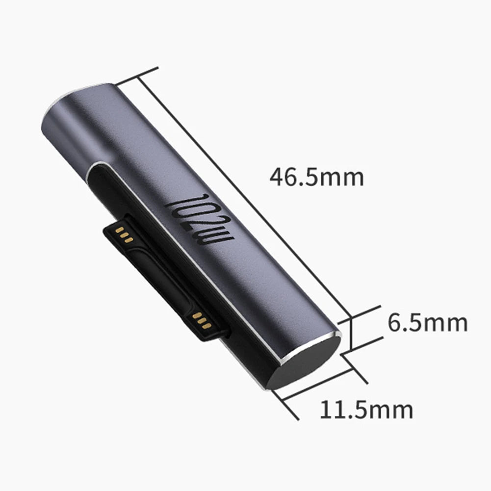 Microsoft Surface to USB-C PD Charging Adapter – 102W Converter