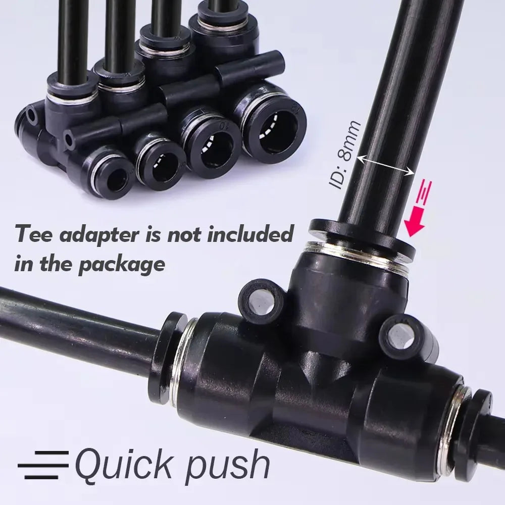 360° Brass Misting Nozzles 5/10 Pack – 20/30/50cm Adjustable