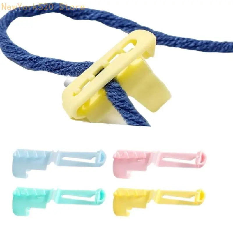 4-Pack Adjustable Crochet Tension Rings – Yarn Guide Rings