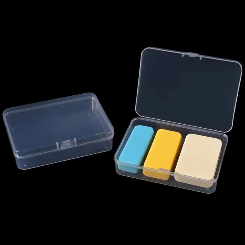 5/10 Pack Clear Mini PP Storage Boxes – Jewelry, Cards & Screws
