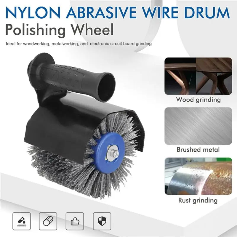 M10/M14 Angle Grinder Polishing Attachment & Sanding Wheel