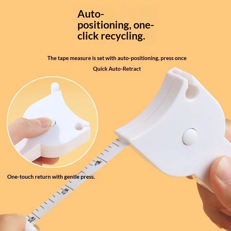 Retractable Body Measuring Tape 150cm Self-Lock | VIBE