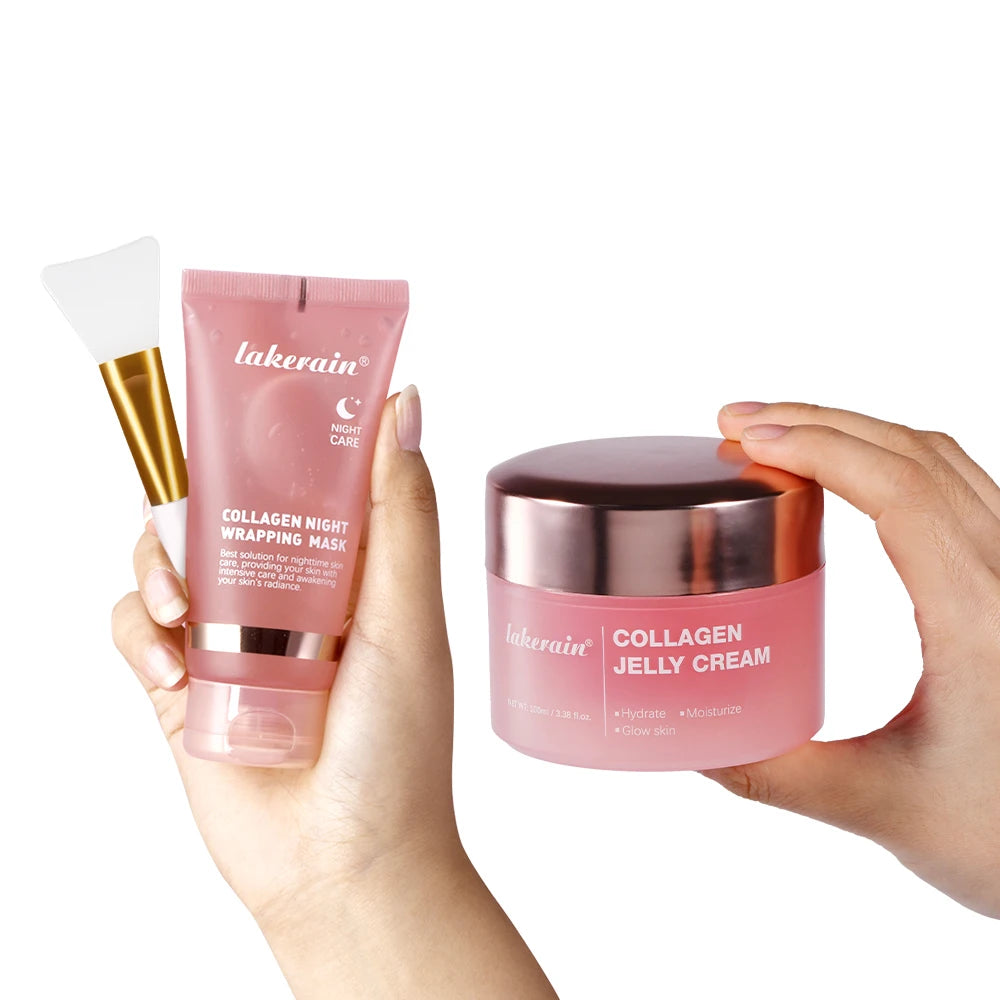 4-Piece Collagen Peel-Off Overnight Facial Mask – Firming