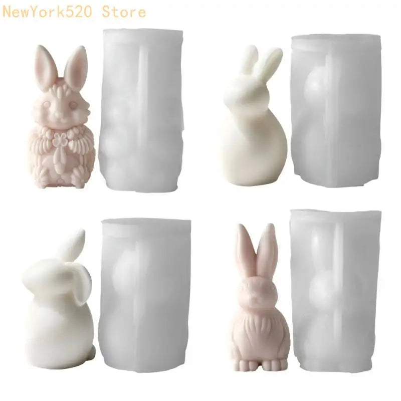 Rabbit Silicone Mould for Soap, Chocolate & Resin Crafts