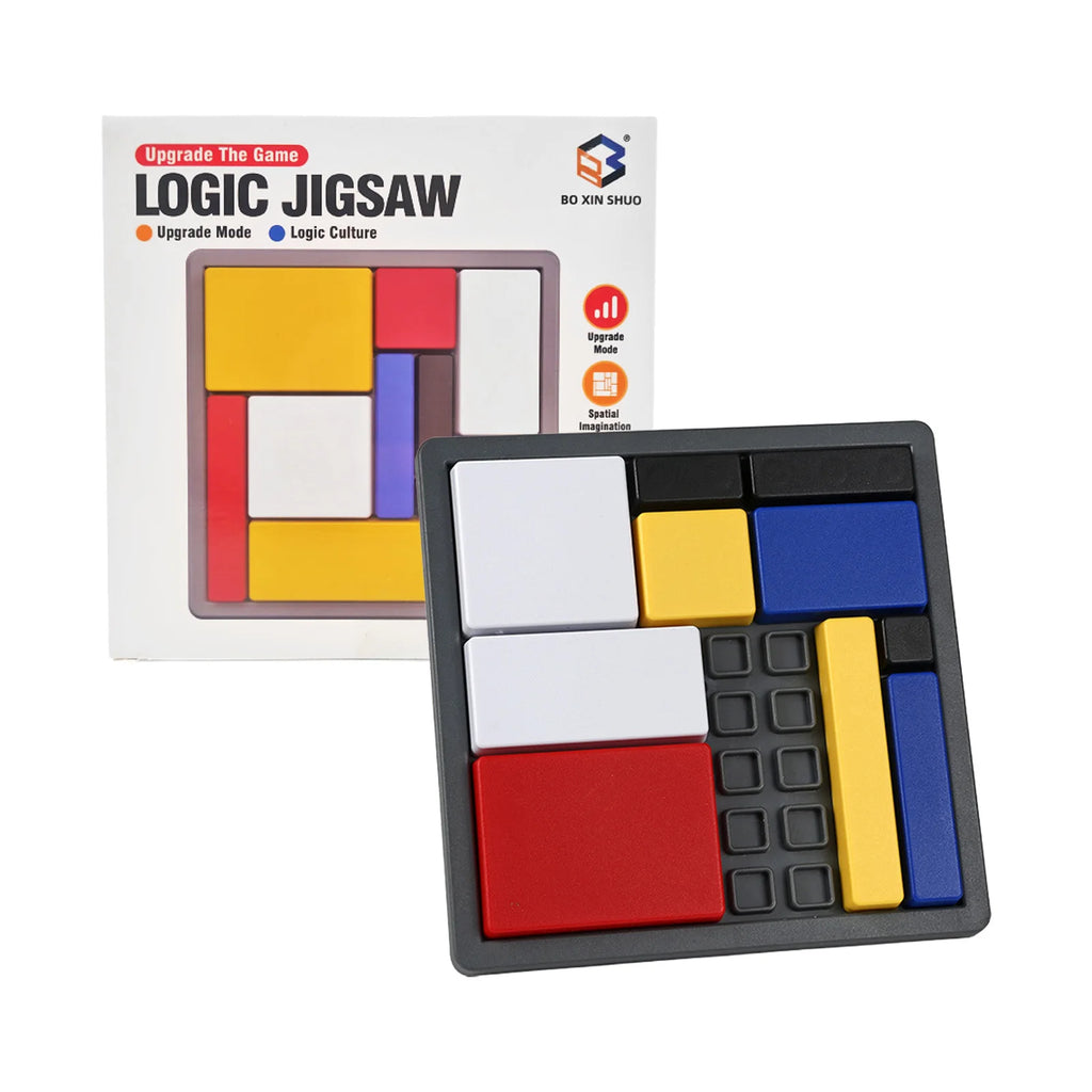 Kids Building Blocks Puzzle – Logic Training Educational Toy