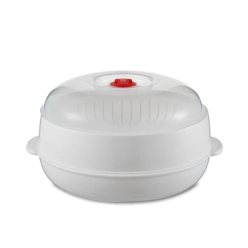 Microwave Steamer Box Multi-Layer Food-Grade PP Lid & Tray