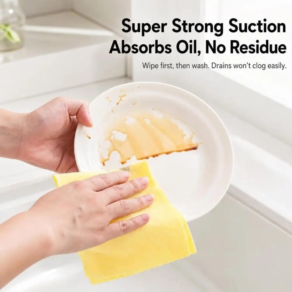 1-Meter Loofah Cleaning Cloth – Kitchen Scouring Pad