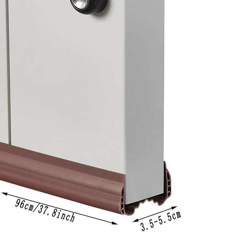 Door Draft Stopper Bottom Seal – Weather Strip & Dust Guard
