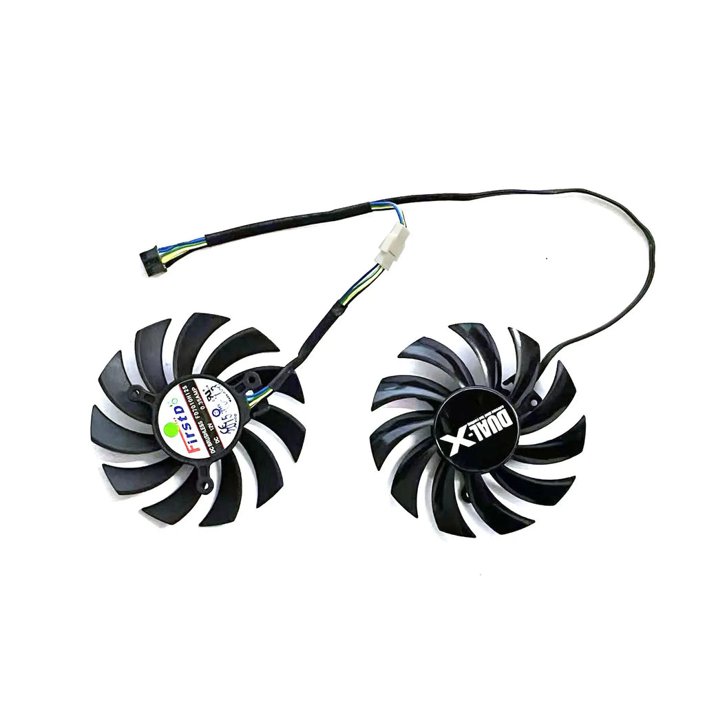 75mm 4-Pin FD7010H12S GPU Fan for Sapphire R9 270X 280X HD