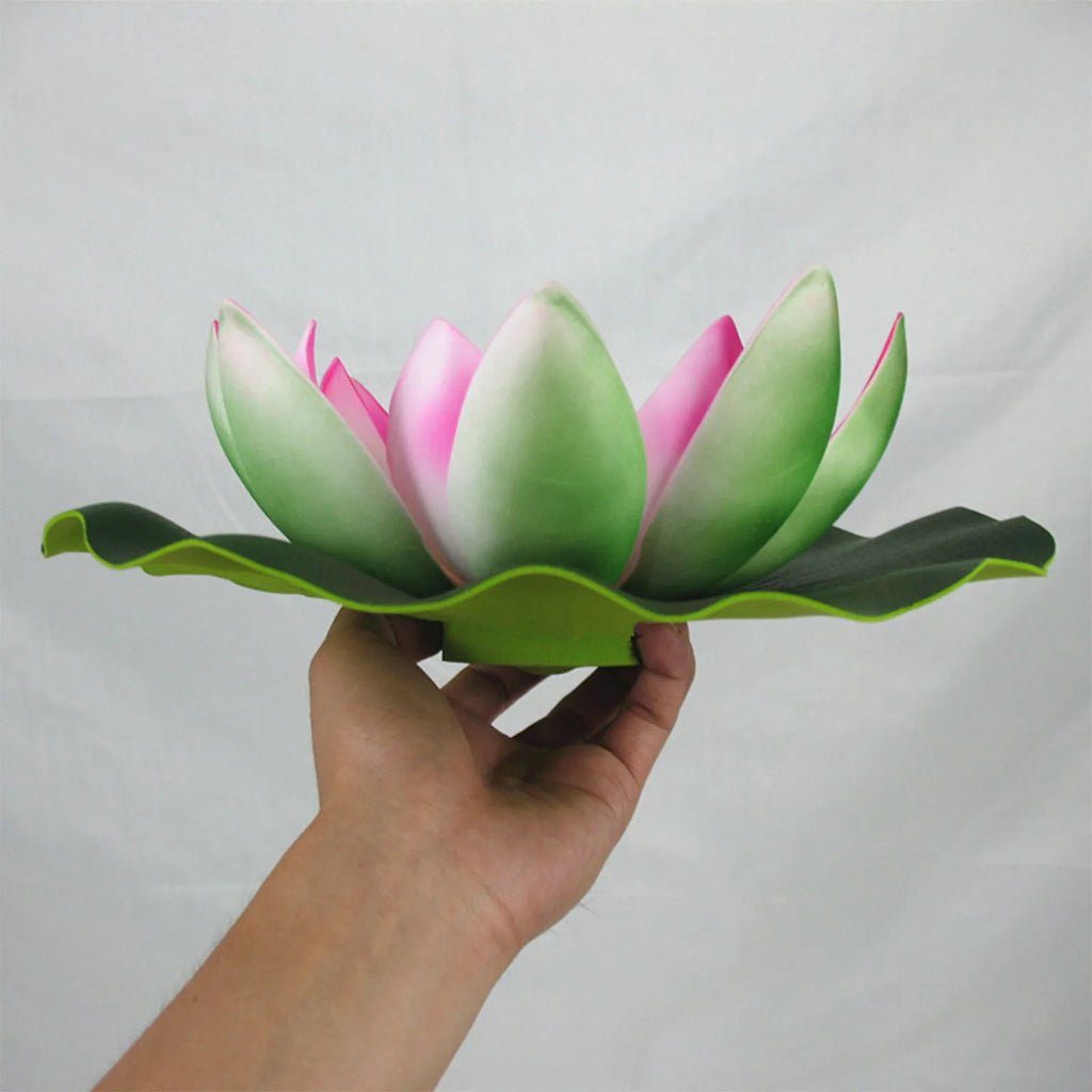 Solar Floating Lotus LED Light – Pool Pond Garden Decor