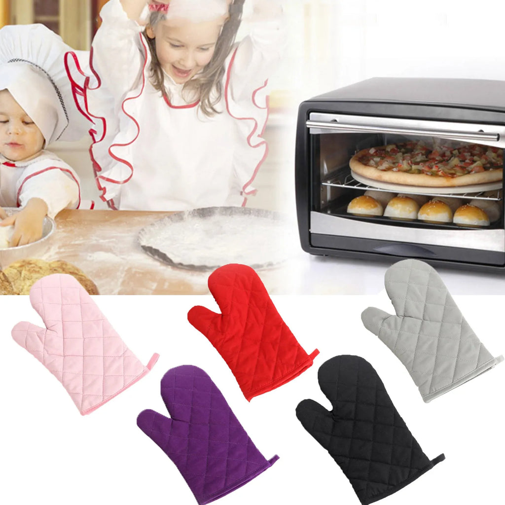 Heat-Resistant Oven Mitt Kitchen Cooking & Baking Glove
