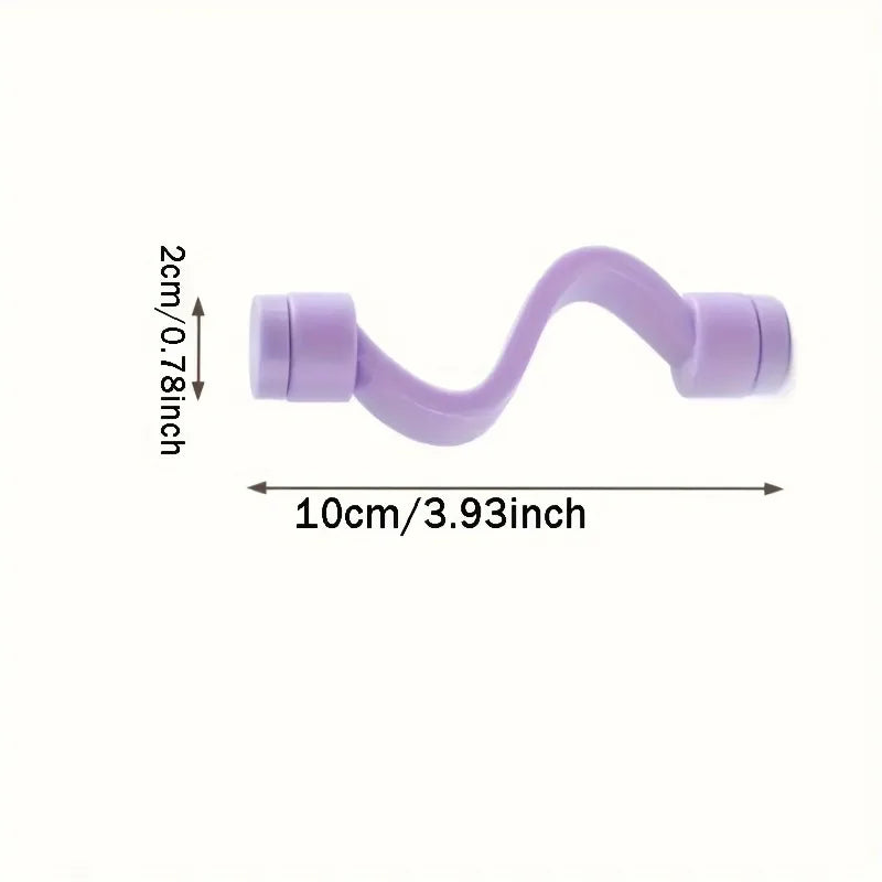Front-Load Washer Door Vent Lock with Magnetic Hold