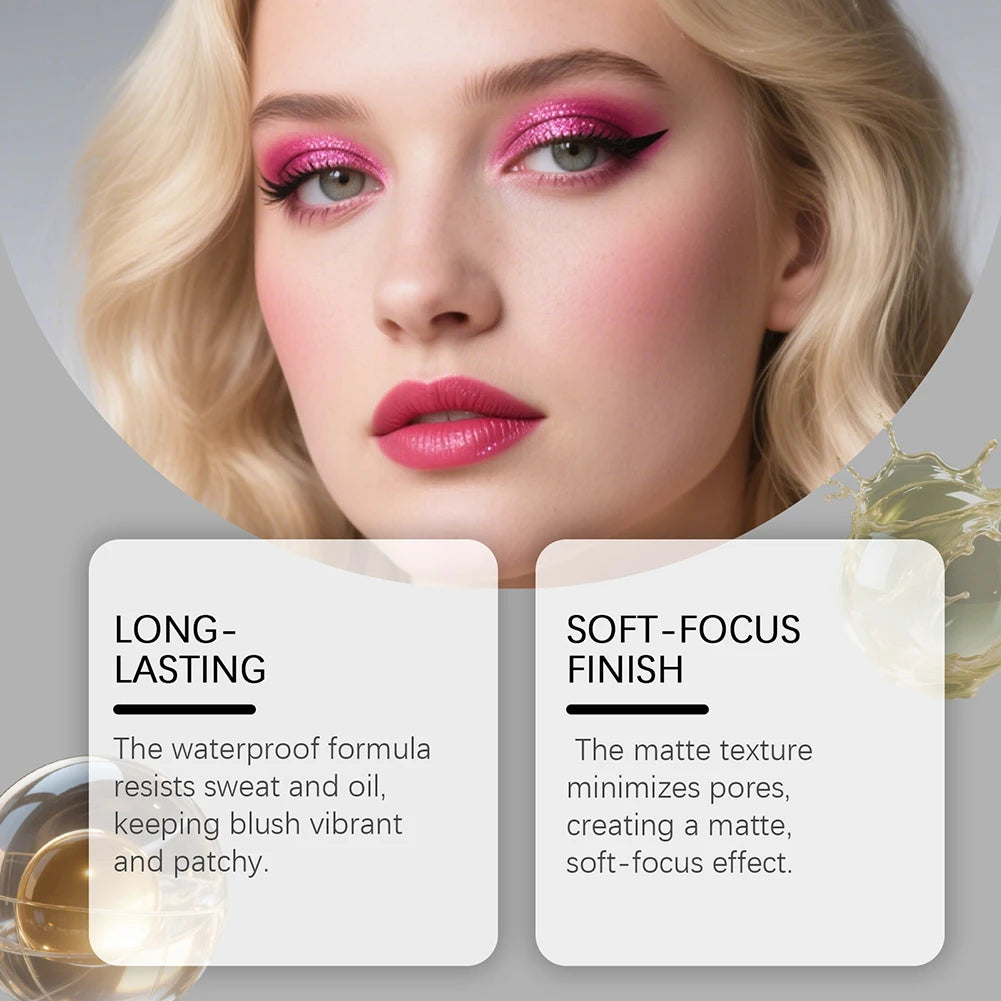 Eelhoe Matte Pink Cheek Tint – Velvety Blush Powder