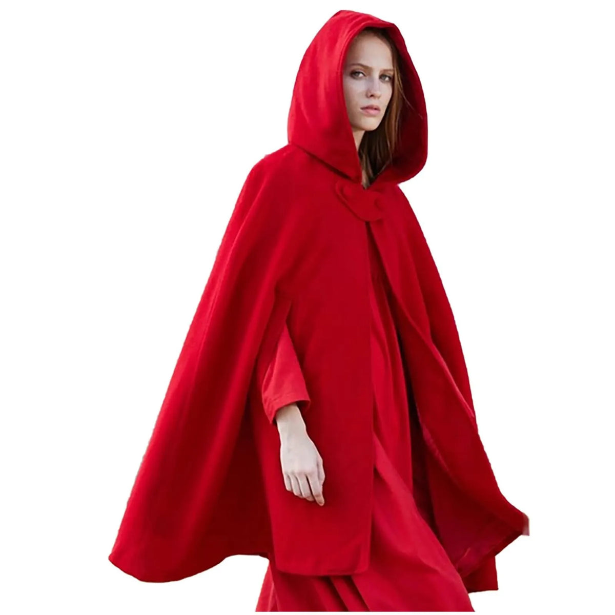 Women's Medieval Hooded Cloak Cape – Gothic Viking Cosplay