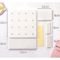 No-Drill Adhesive Wall Shelf Storage Rack – 4 Colors