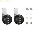 2-Pack 3-Digit Combination Lock for Mailbox & Cabinet