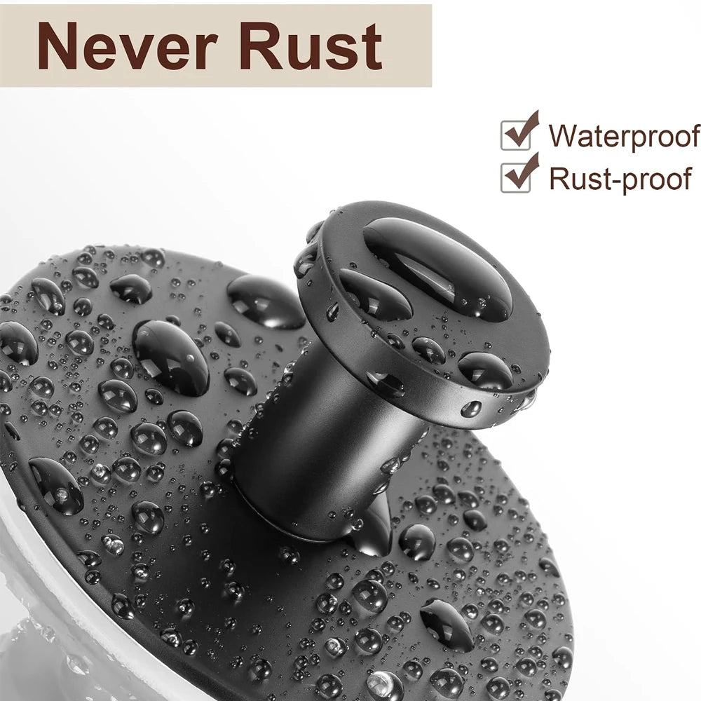 Adhesive Wall Hooks Rustproof Stainless Steel Punch-Free