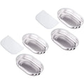 6-Pack Stainless Steel Bowls for RFID Microchip Cat Feeder