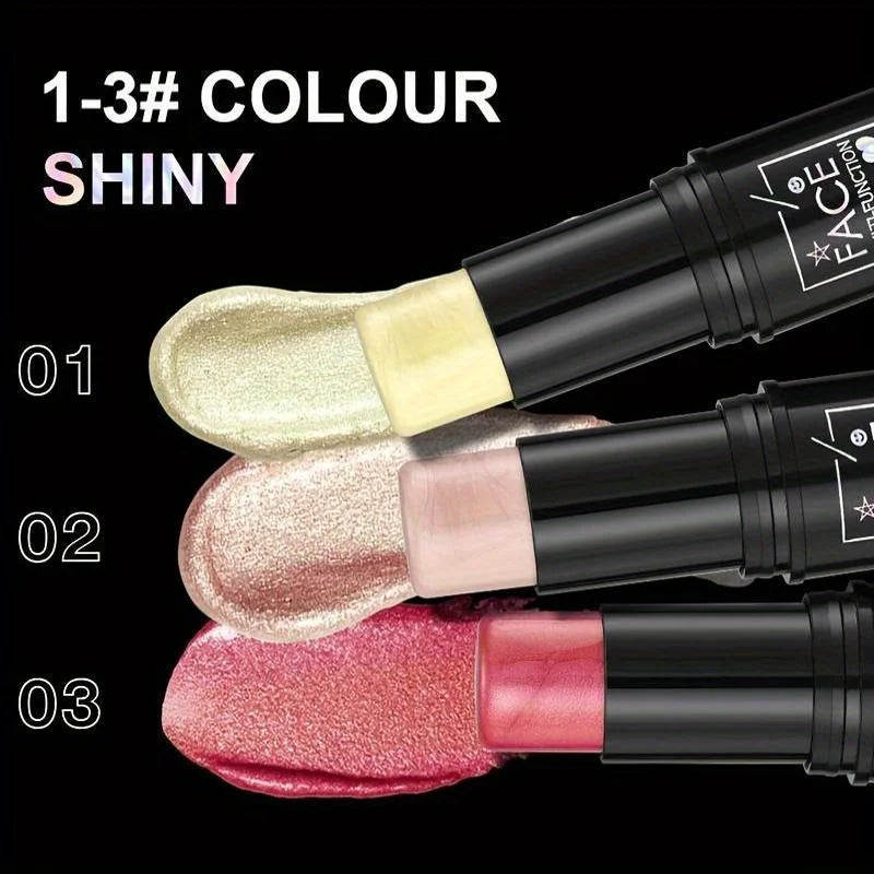 3-in-1 Waterproof Makeup Stick – Blush, Eye Shadow & Highlighter