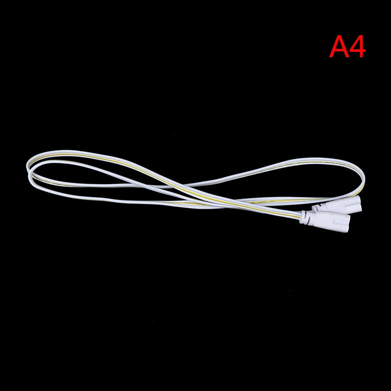 T4 T5 T8 LED Tube 3-Pin Double-End Connector Cable Wire