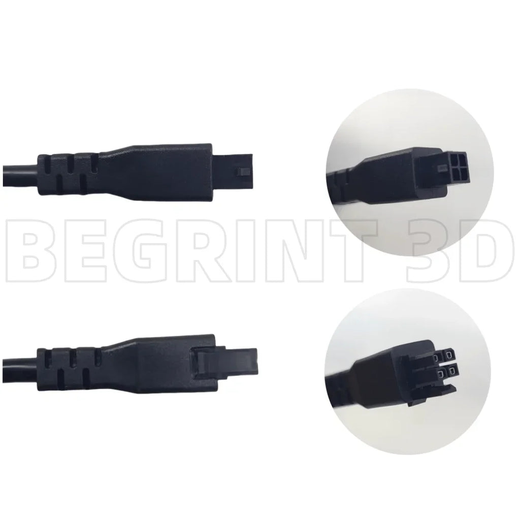 Bambu Lab AMS Lite 1M 4-Pin Extension Cable – A1/A1 Mini