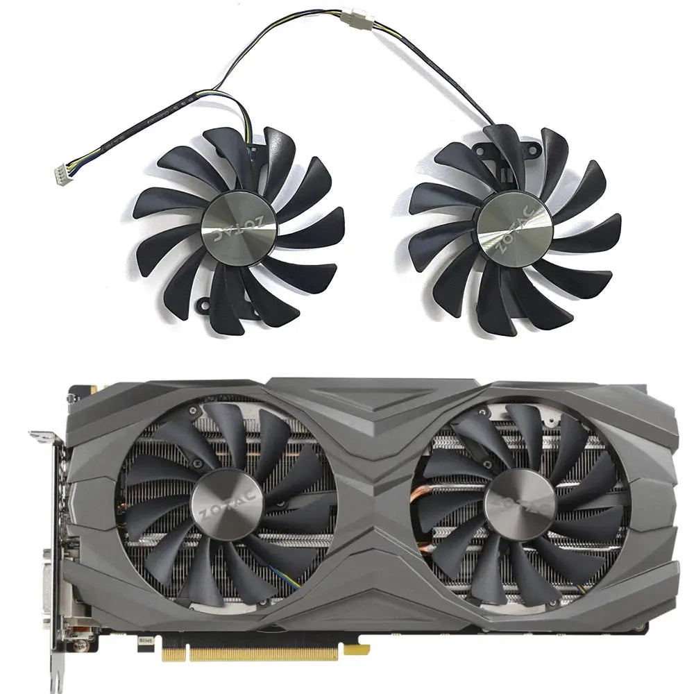 95mm GAA8S2U Dual GPU Fan for Zotac GTX 1080 Ti AMP Edition
