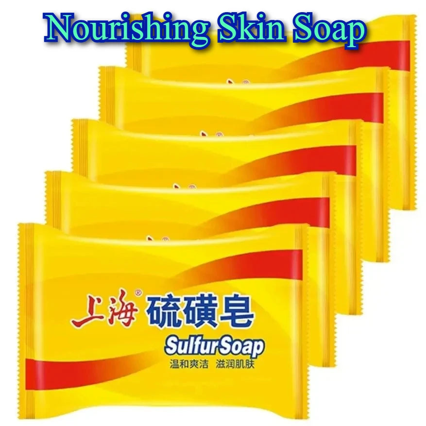 Shanghai Sulfur Soap Deep Cleansing Bar – 3 or 5 Pack