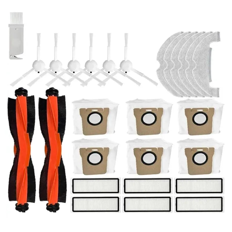 Robot Vacuum Replacement Kit – Brushes, HEPA Filter & Mop