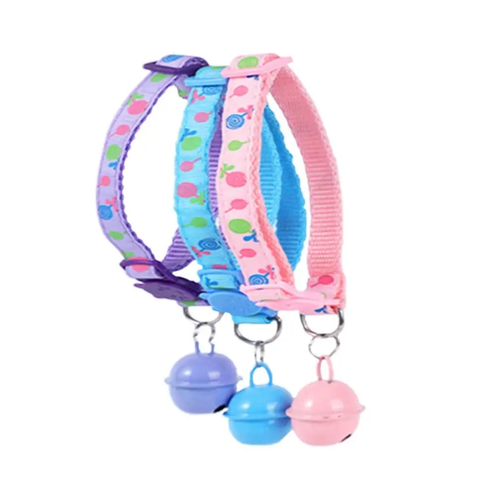 Adjustable Cartoon Cat Collar Cute Buckle Pet Accessory
