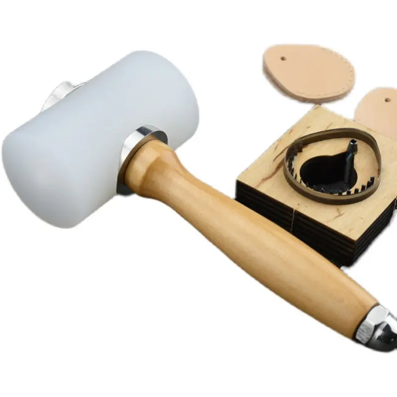 VIBE Engraving Hammer – Stainless Steel & Plastic Head DIY Tool