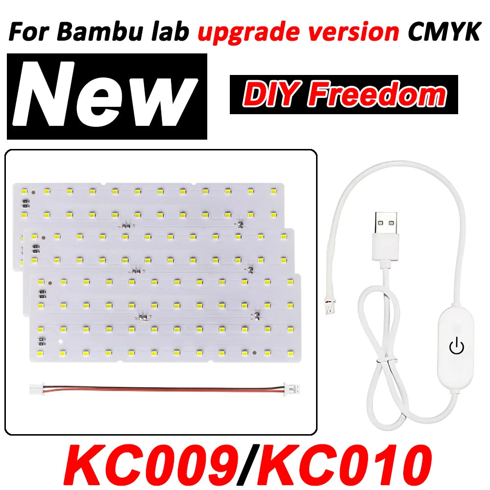 Bambu Lab CMYK LED Backlight Panel & Lithophane Bundle Kit