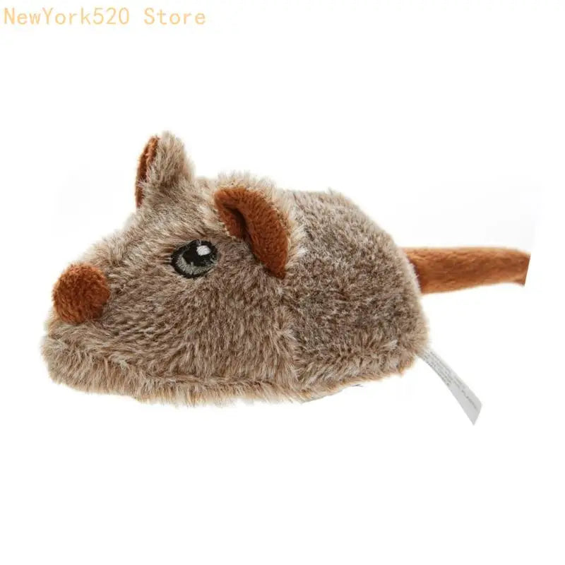 Electric Mouse Cat Toy – Auto Direction Change & Wiggling Tail