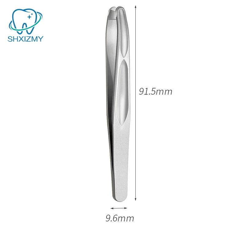 Round Head Precision Tweezers – Eyebrow & Facial Hair Removal