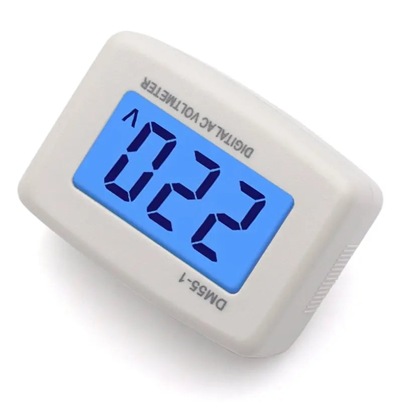 Digital AC Voltmeter LCD 80–300V EU Plug | Home Use