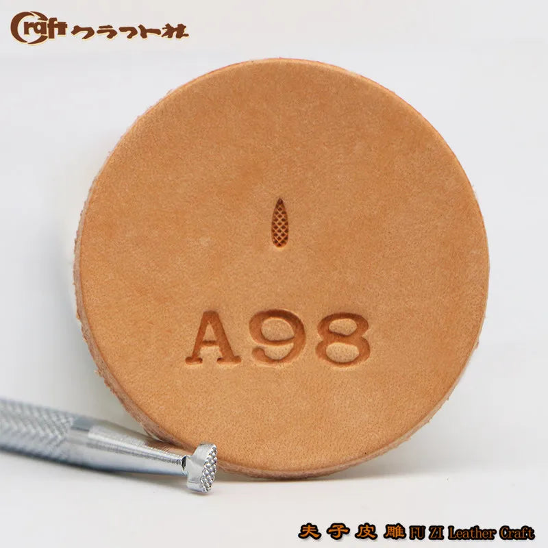 VIBE Leather Carving Stamp Set – Fine & Thick Grain Tools