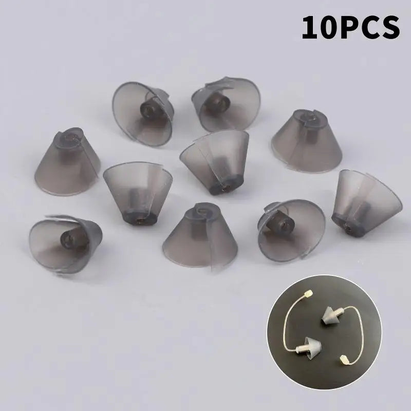 Silicone Hearing Aid Eartips 10-Pack – Washable & Reusable