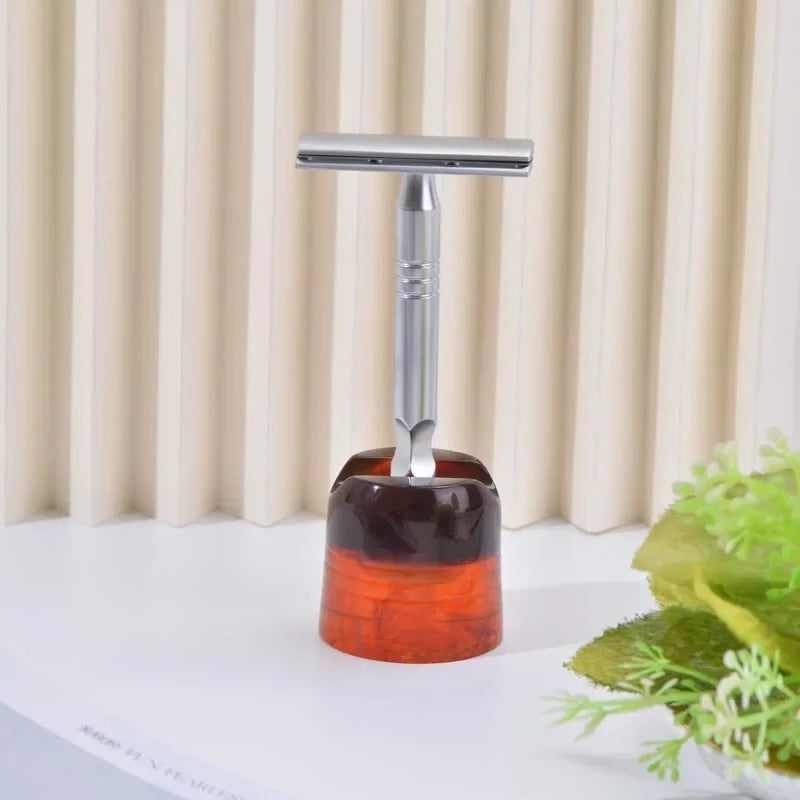 YAQI Moka Express Resin Razor Holder Stand for Men