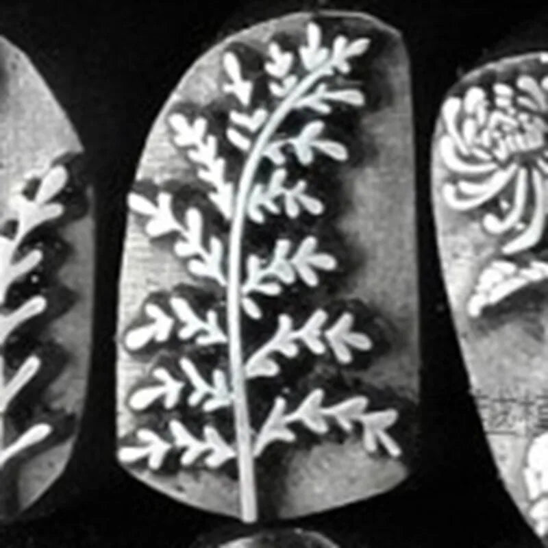 Steel Chisel Engraving Mold – Floral & Birthday Gold Tool