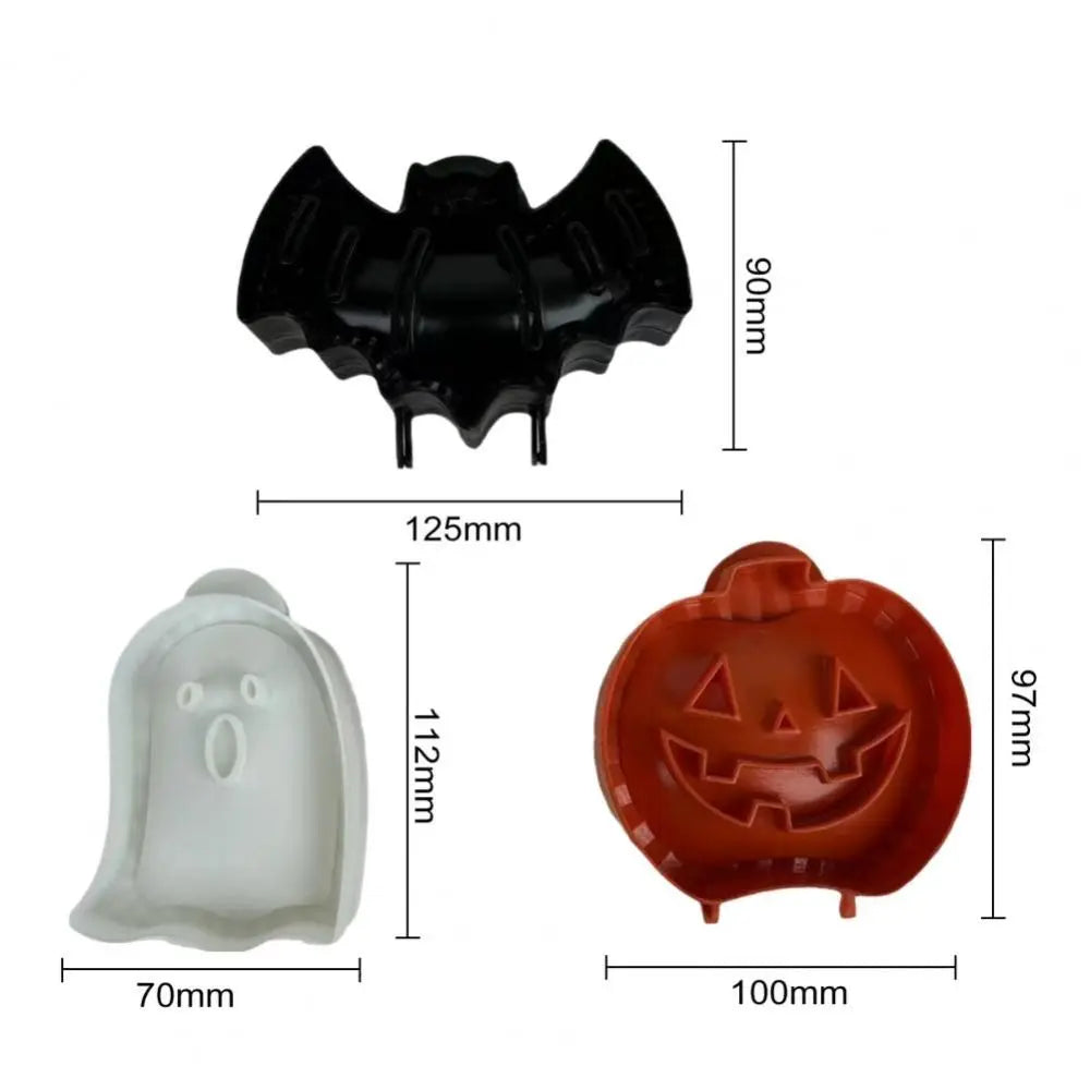 Fall Halloween Hand Pie Molds – Pumpkin Ghost Heart Shapes