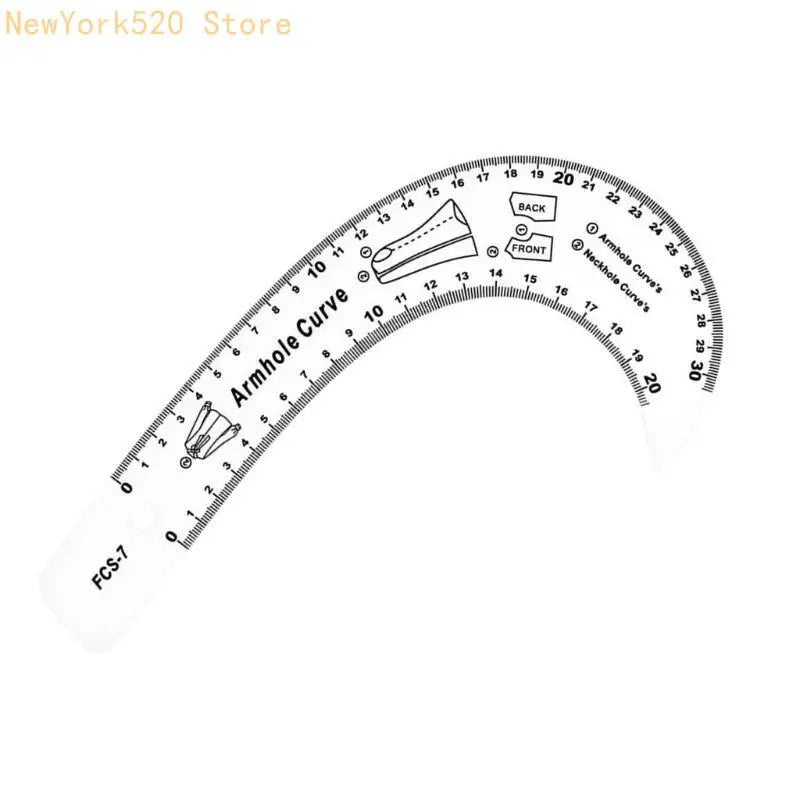 French Curved Ruler Set for Sewing, Tailoring & Pattern Making