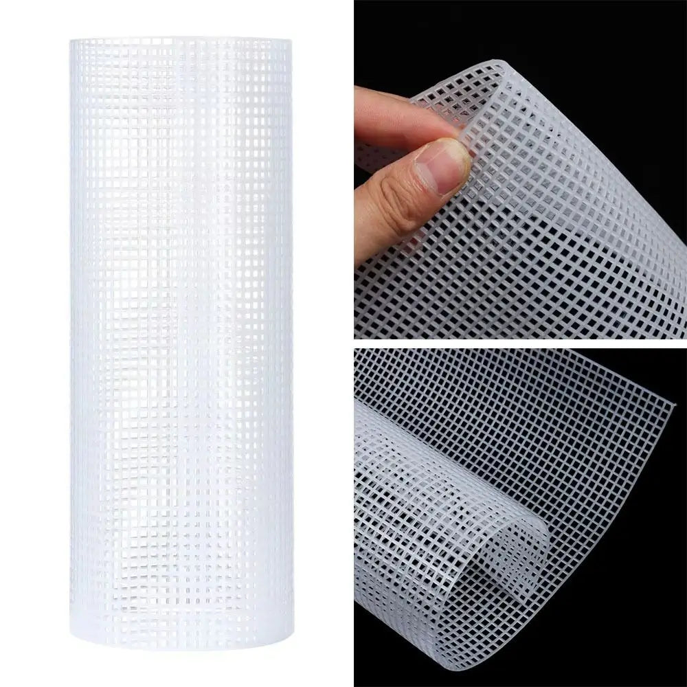 Plastic Mesh Grid Sheet 33x50cm – DIY Bag & Rug Crafting