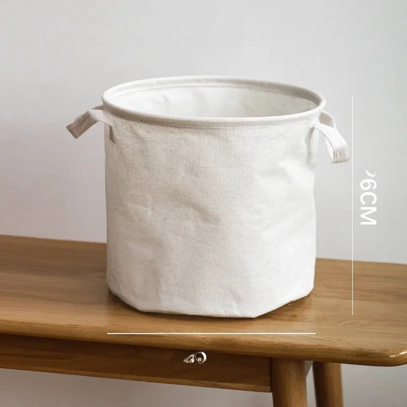 5-Pack Foldable Fabric Laundry Baskets – Home Storage Hampers